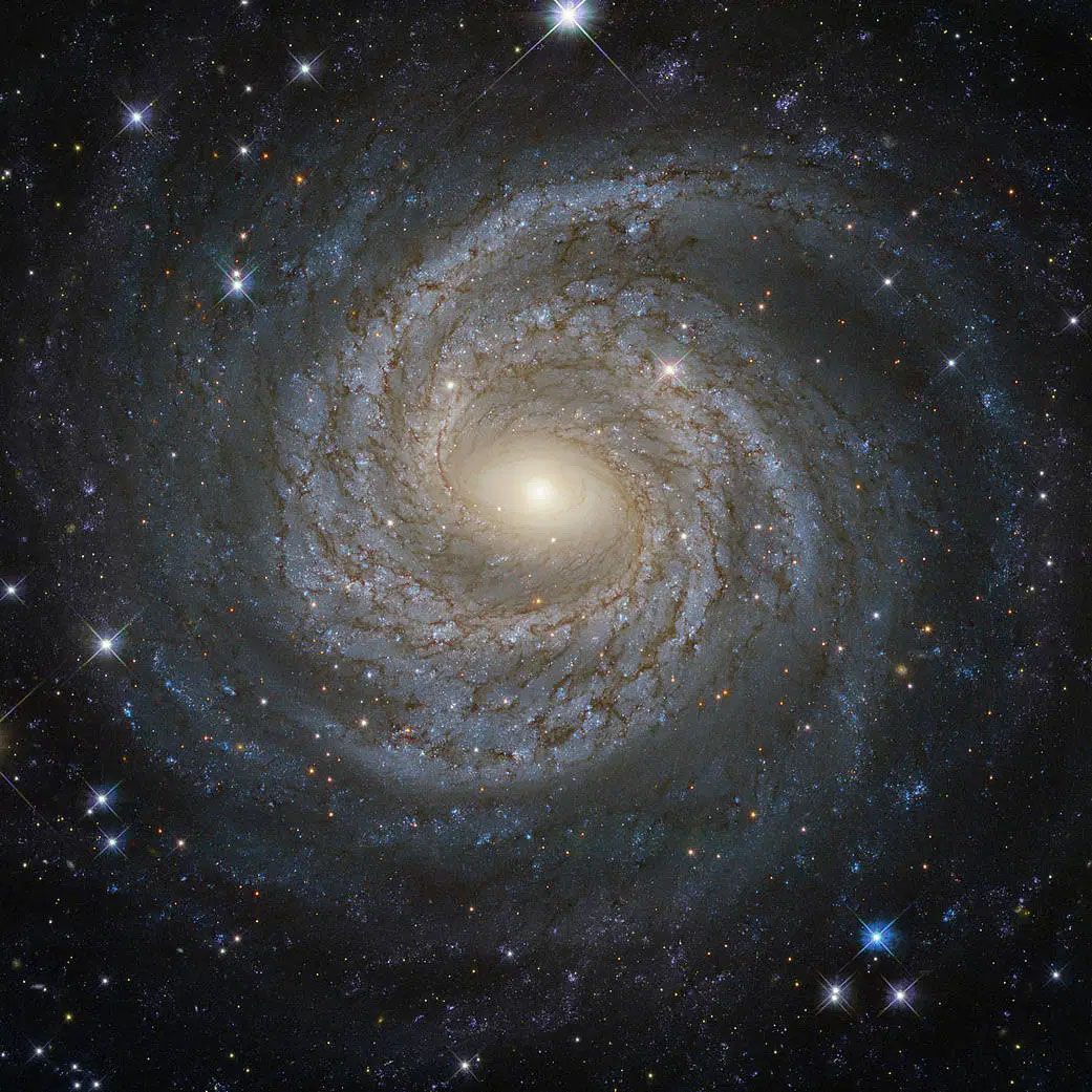 Photo of spiral galaxy
